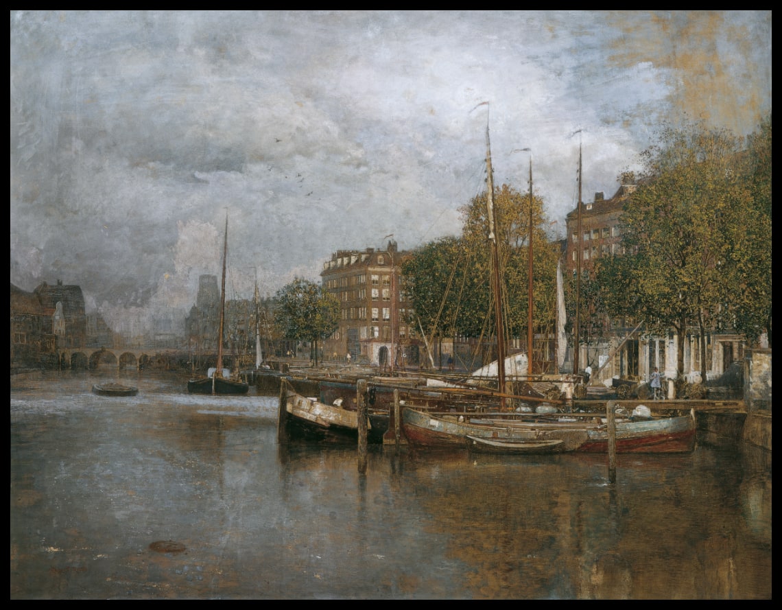 Kanal in Rotterdam