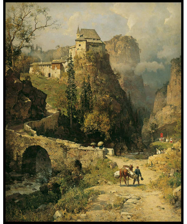 Schlucht und Einsiedelei San Romedio bei Val di Non