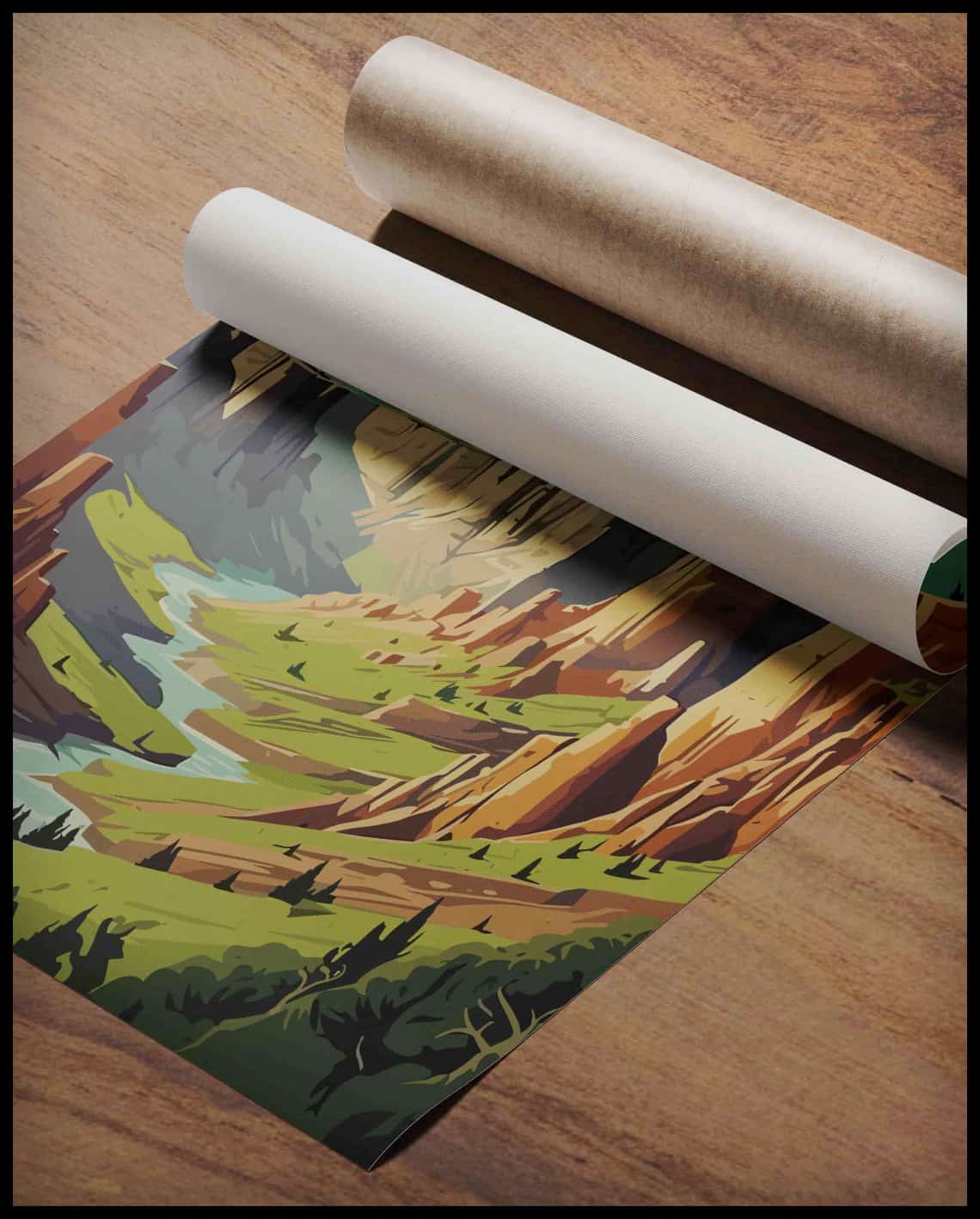 Affiche du parc national