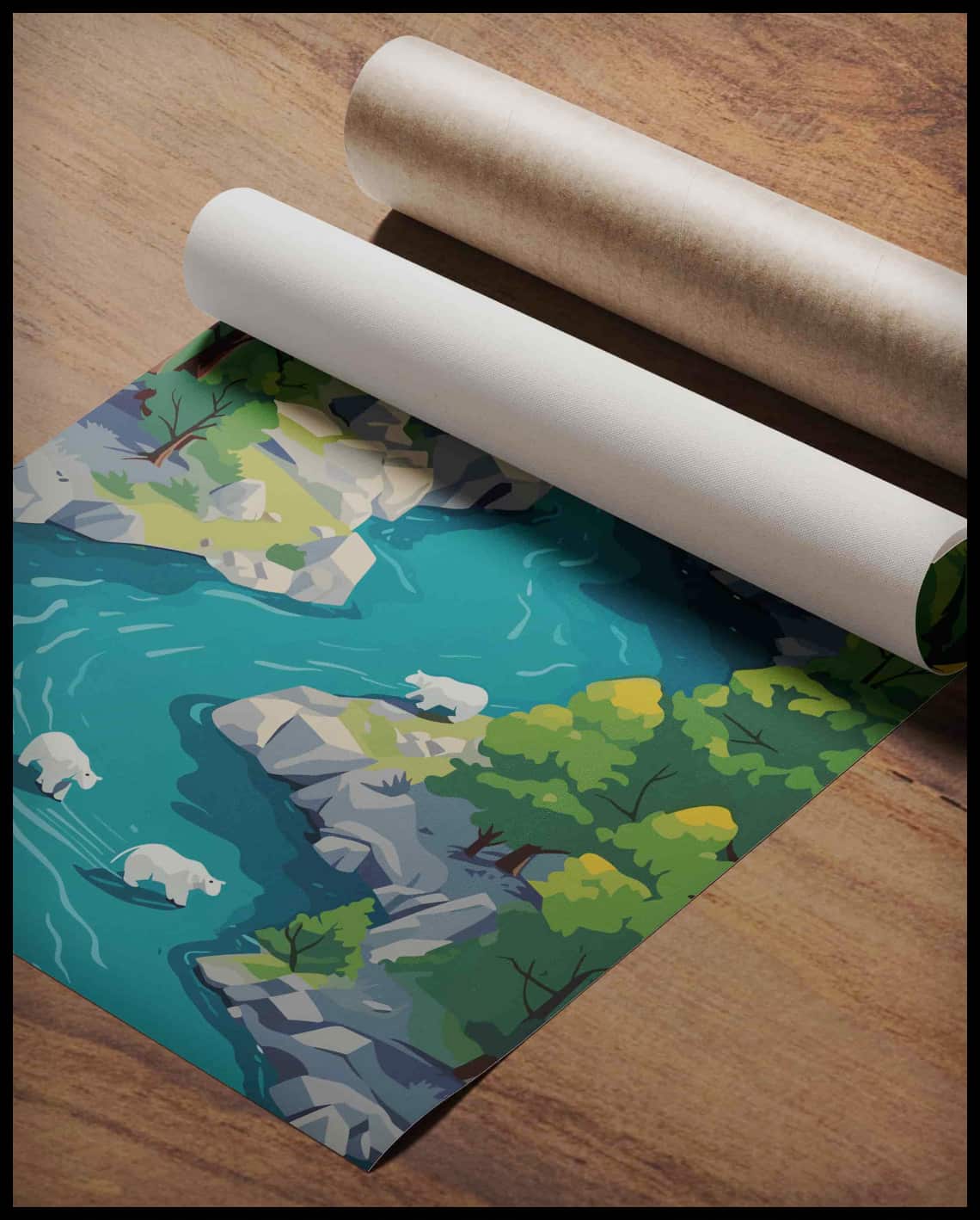 Affiche du parc national