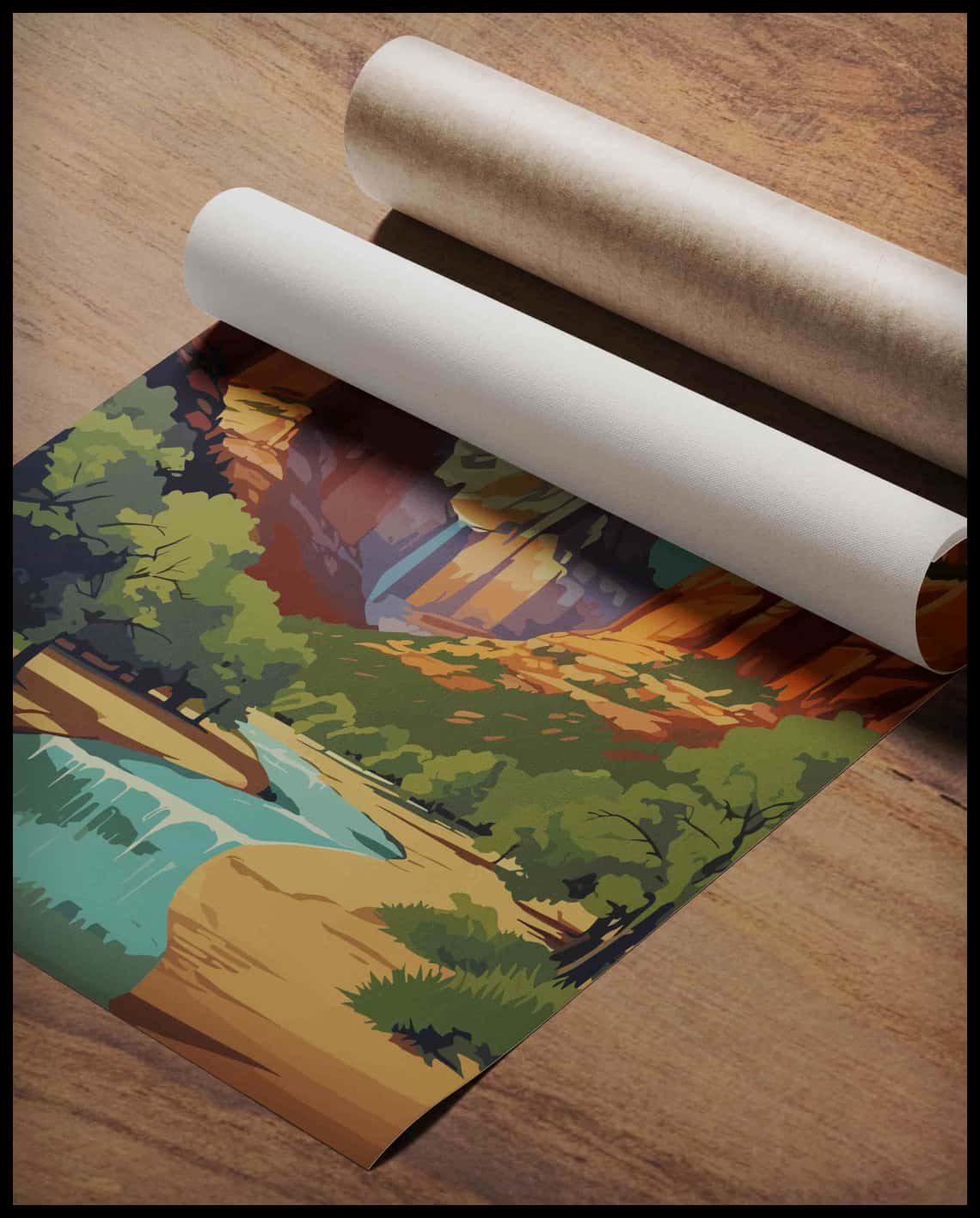 Affiche du parc national