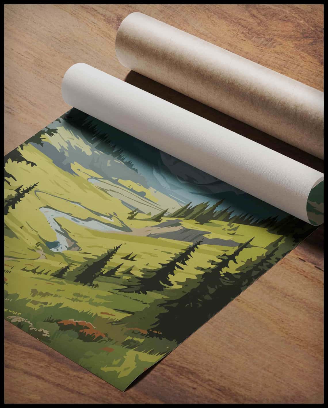 Affiche du parc national