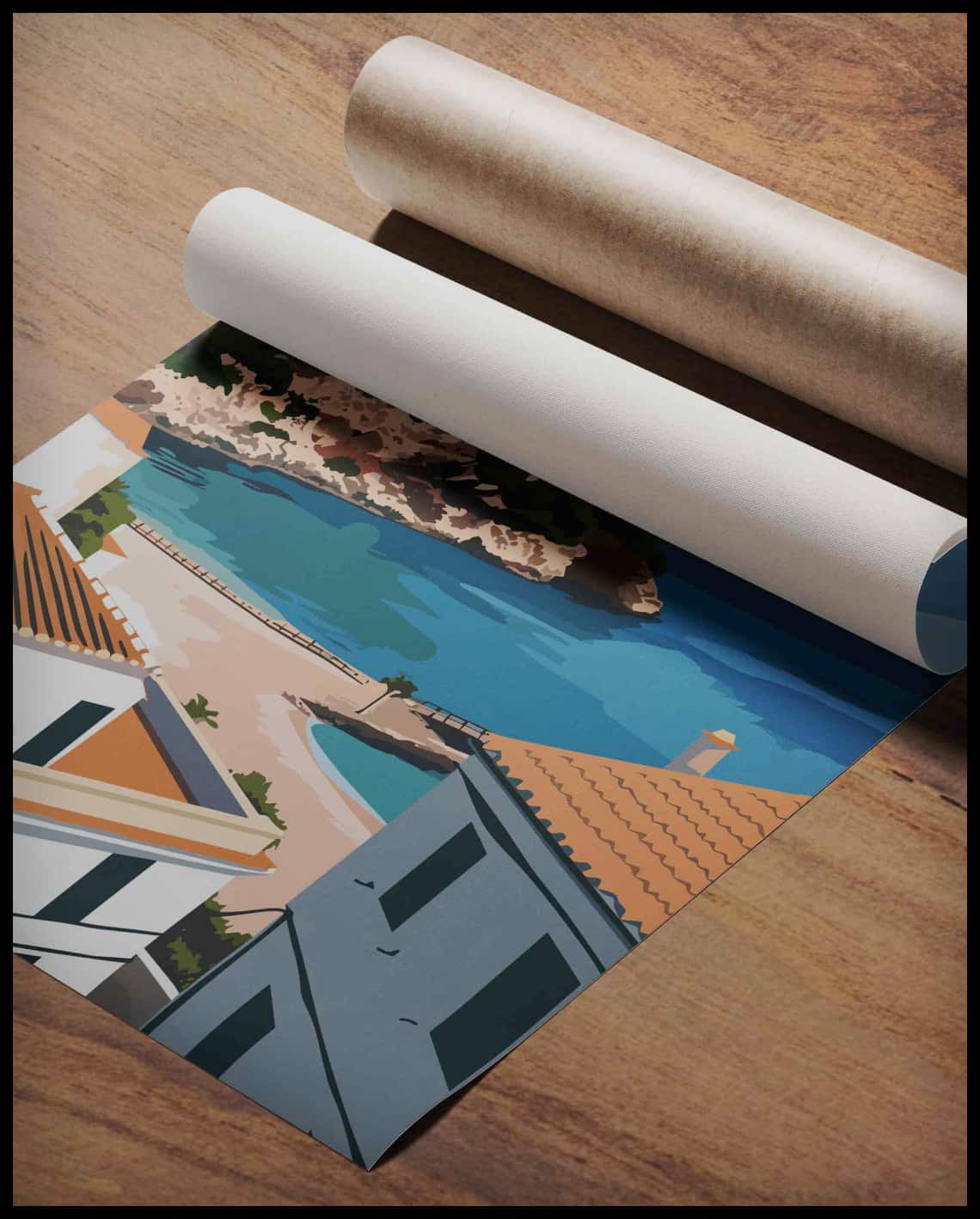 Menorca Travel Poster