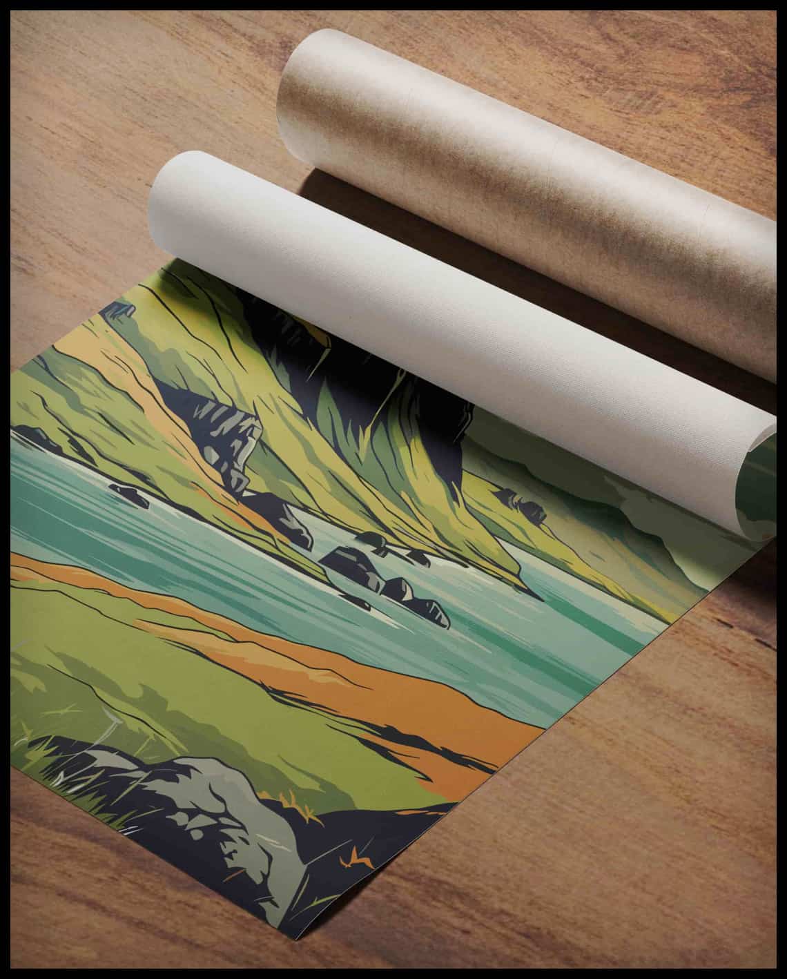 Affiche de l'île de Skye