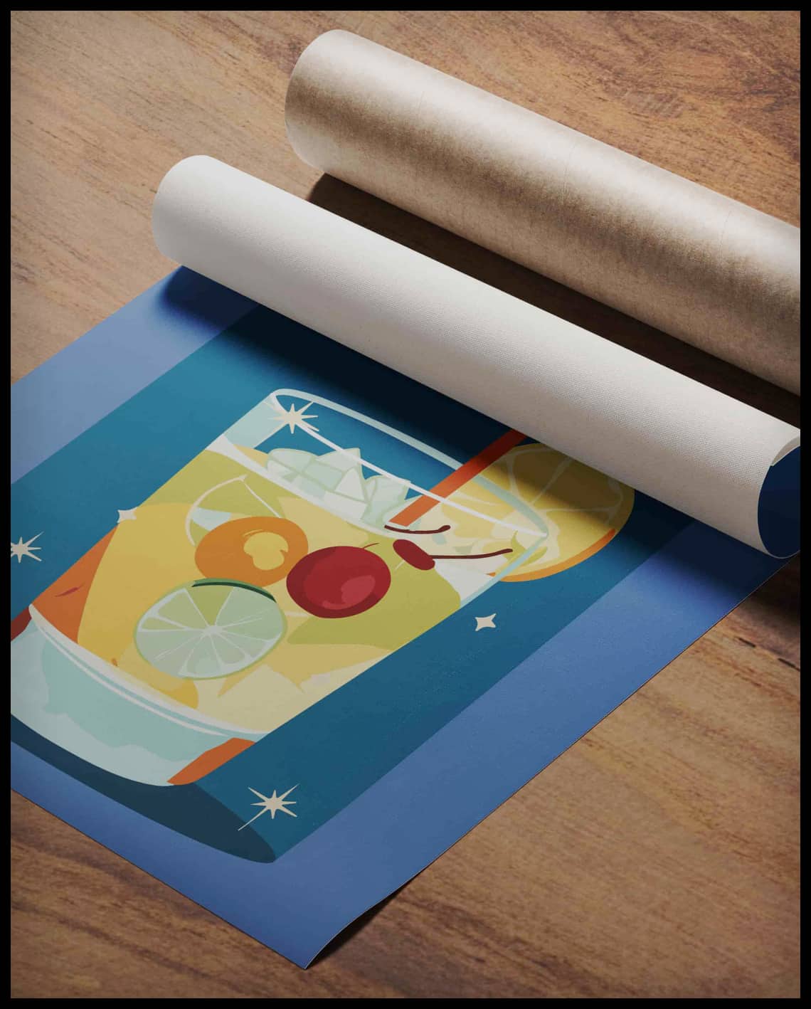 Poster cocktail
