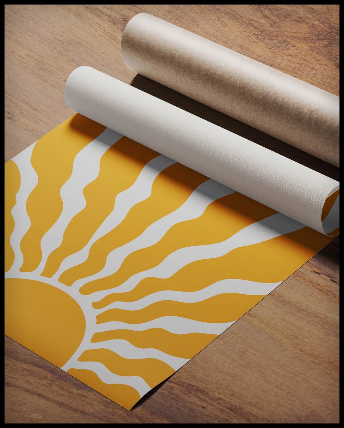 Sun Retro Poster