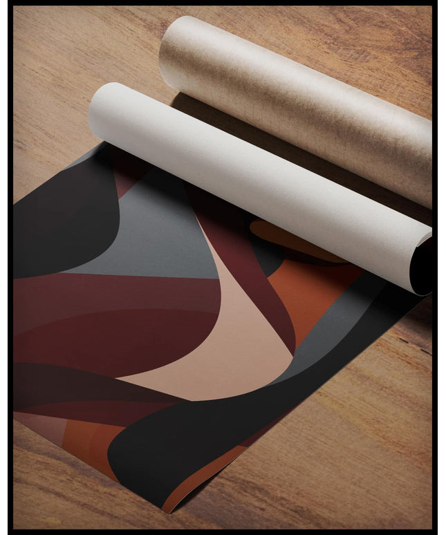 Couple in Love Illustration Poster