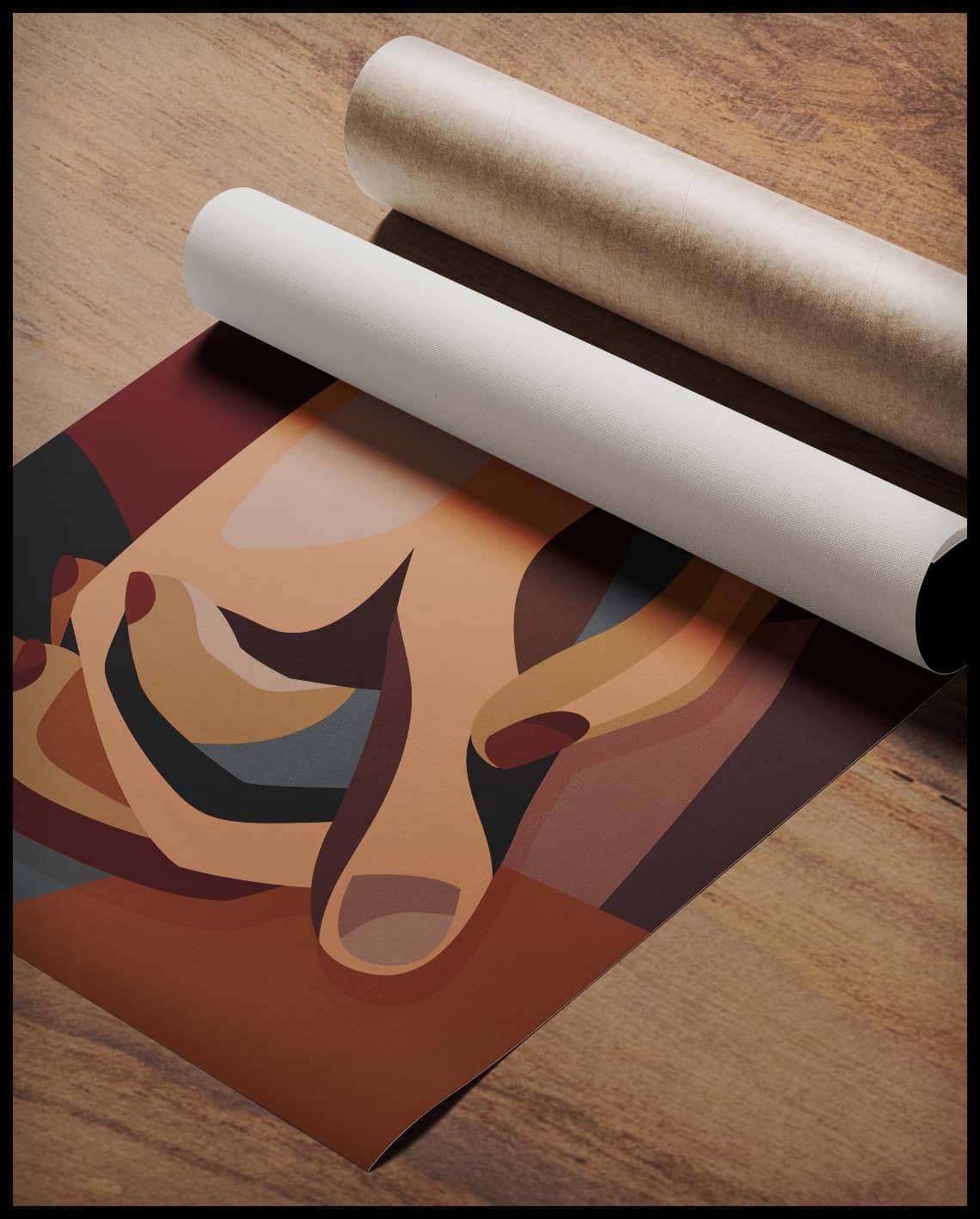 Poster des mains