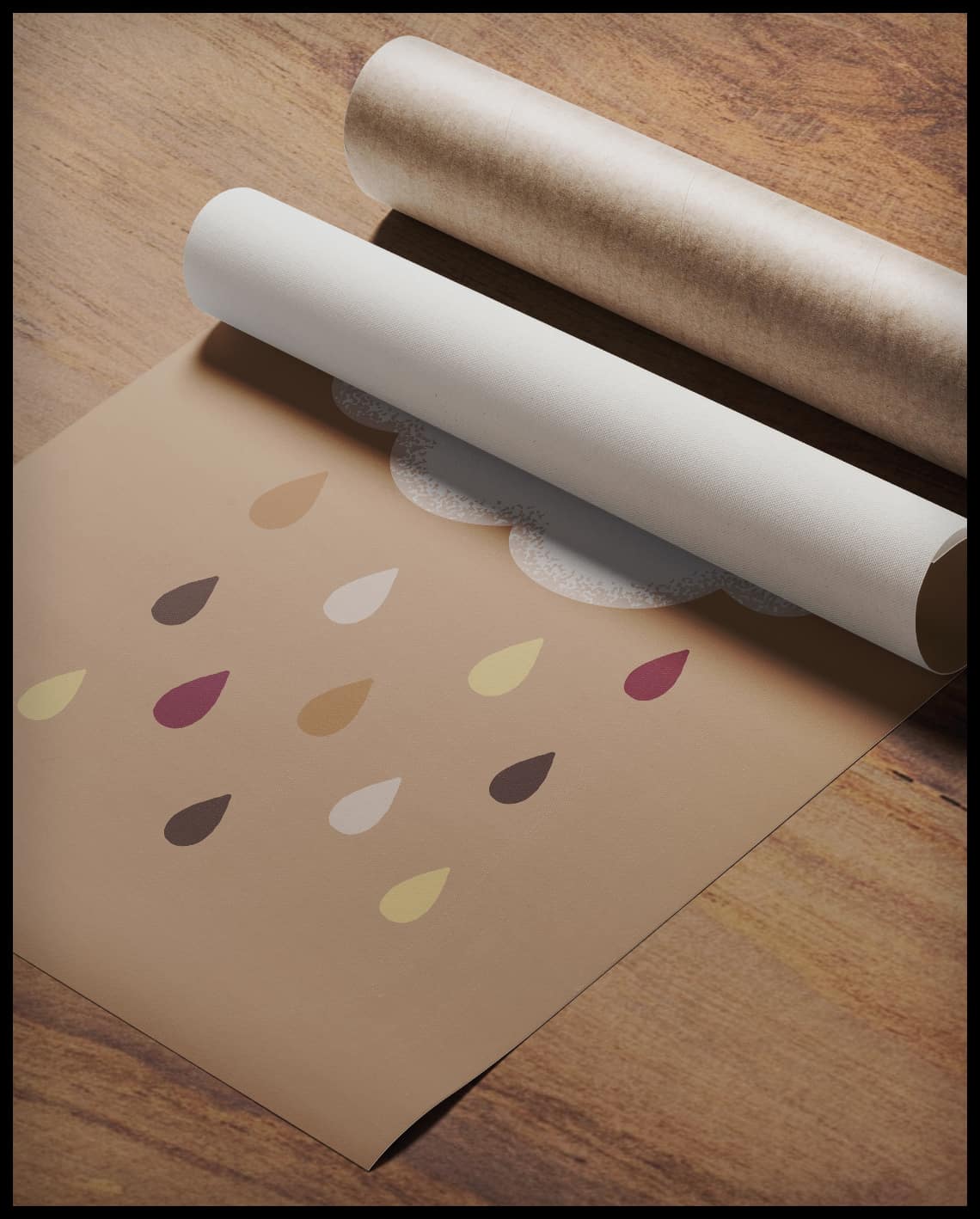 Poster nuage de pluie