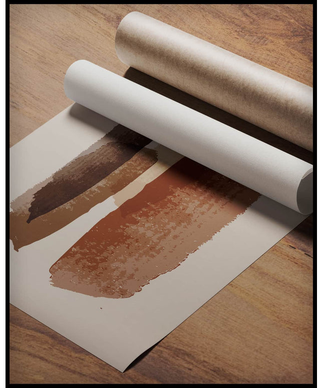 Pinselstriche Poster