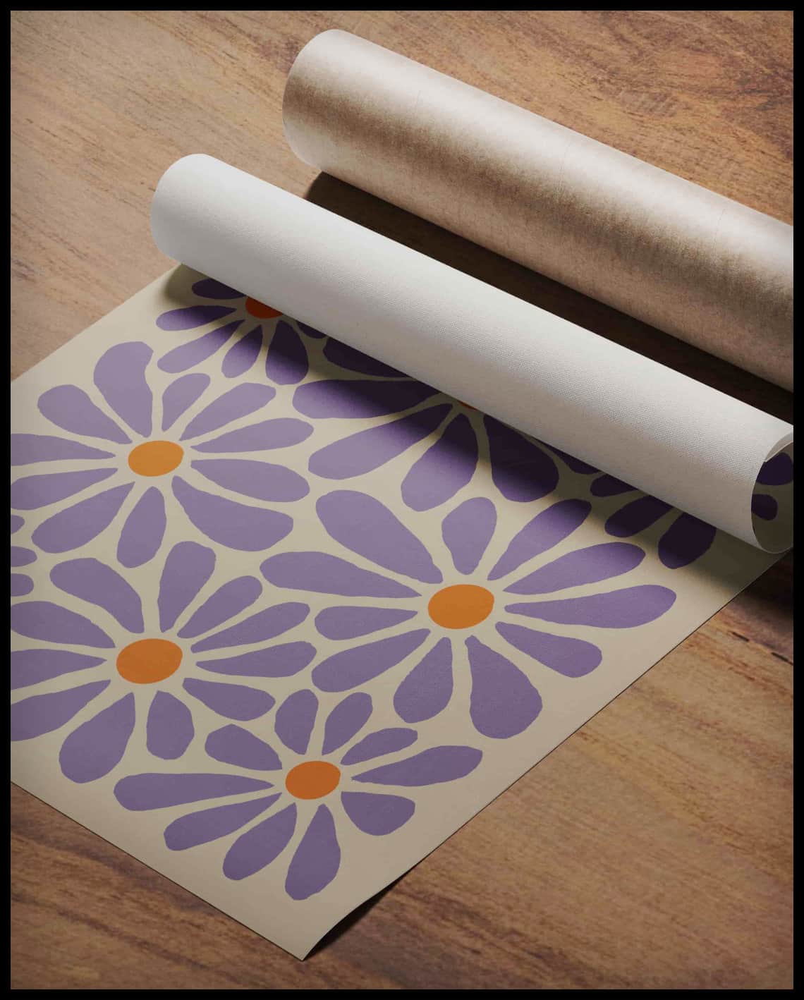 Poster à motifs floraux