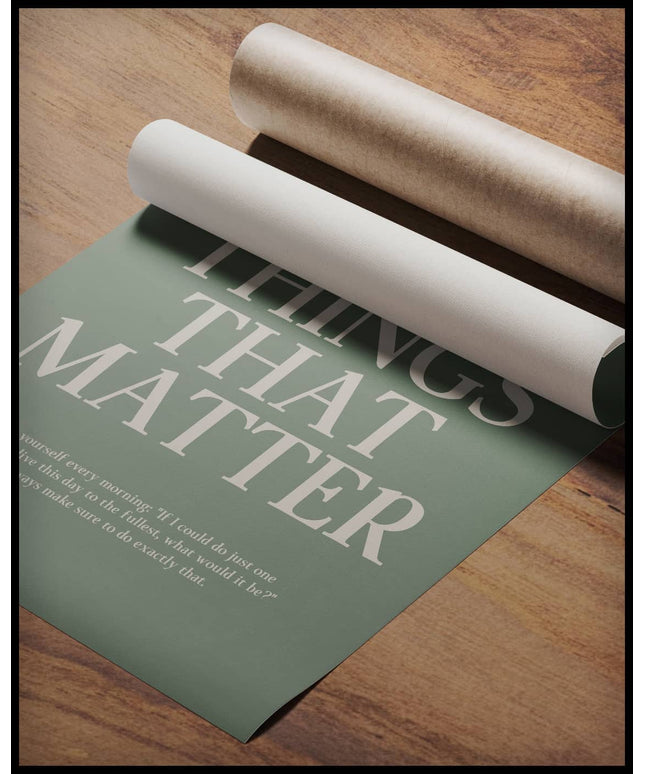 Do Things Poster