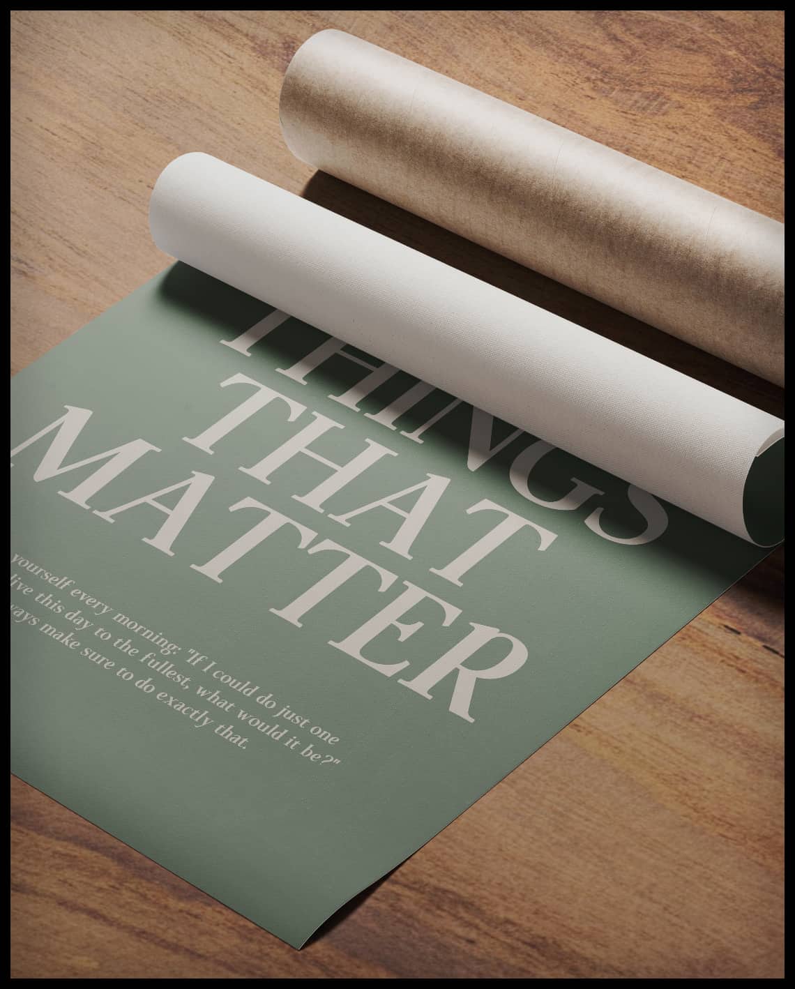 Poster Do Things