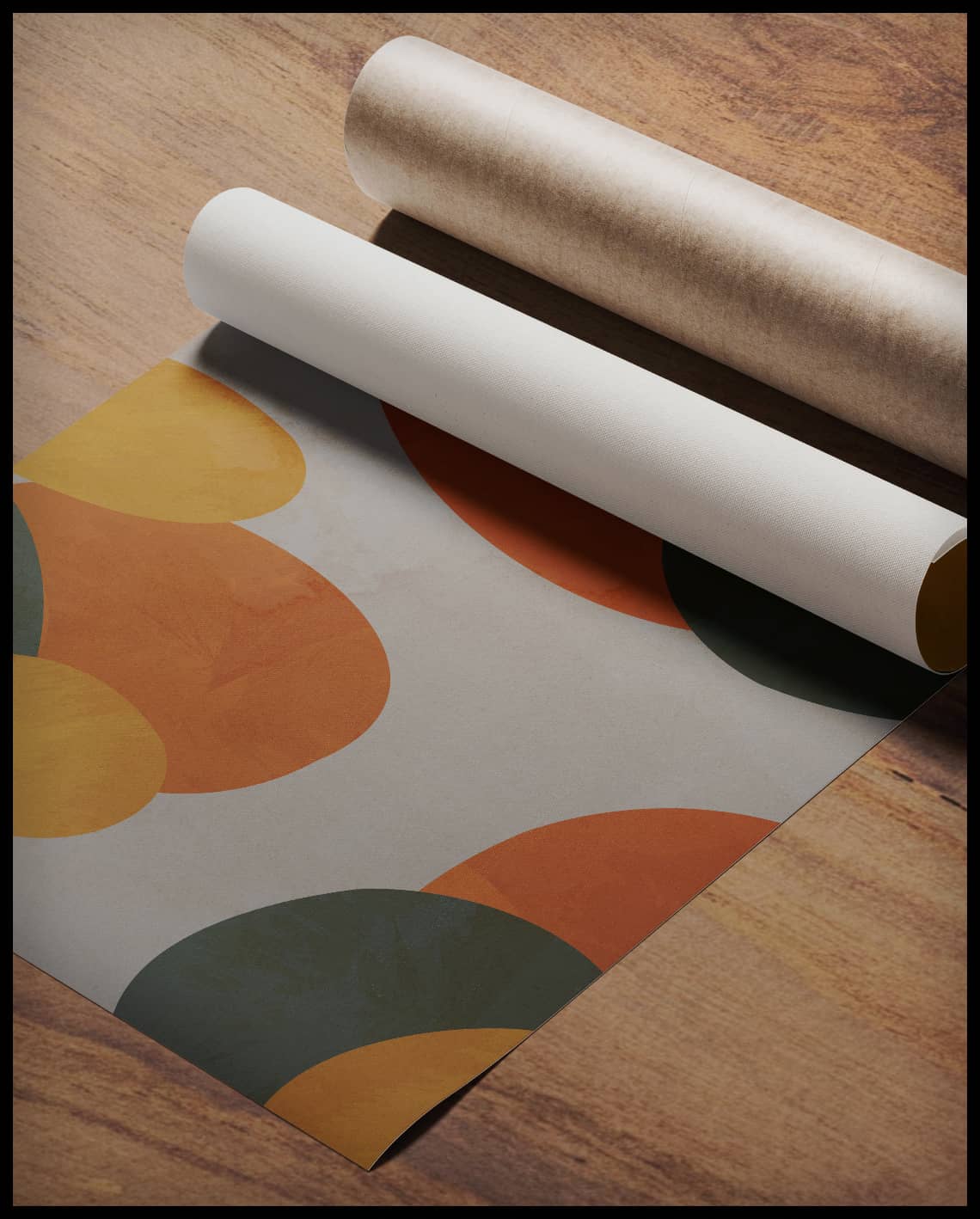 Poster de formes abstraites