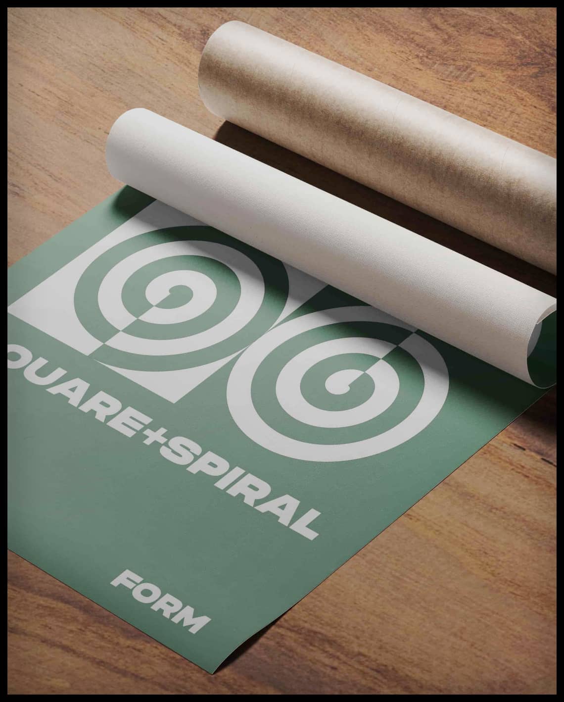 Poster Spirale Carrée