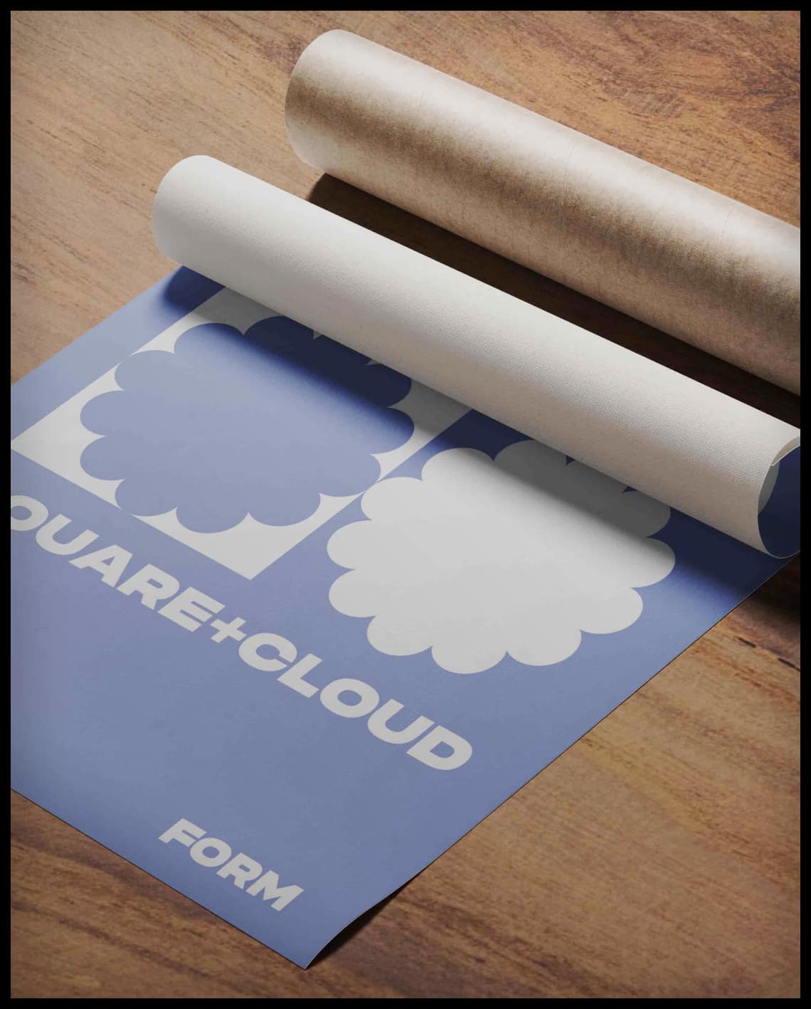 Poster Square Cloud