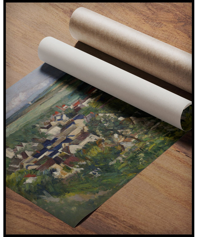 Panoramablick auf Auvers