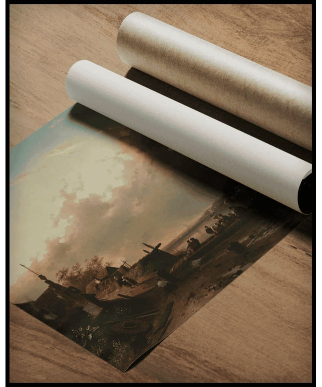 Ferry Crossing A River