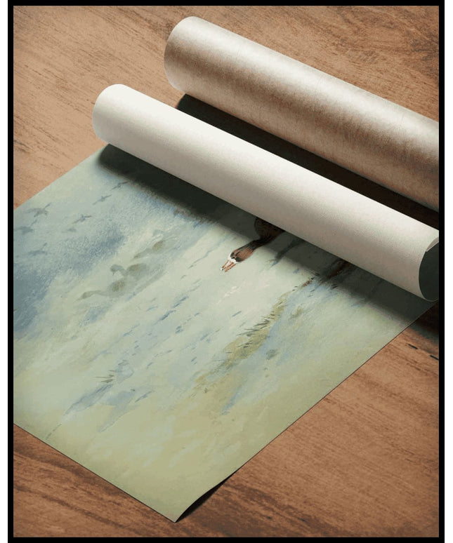 Weißwangengans Poster