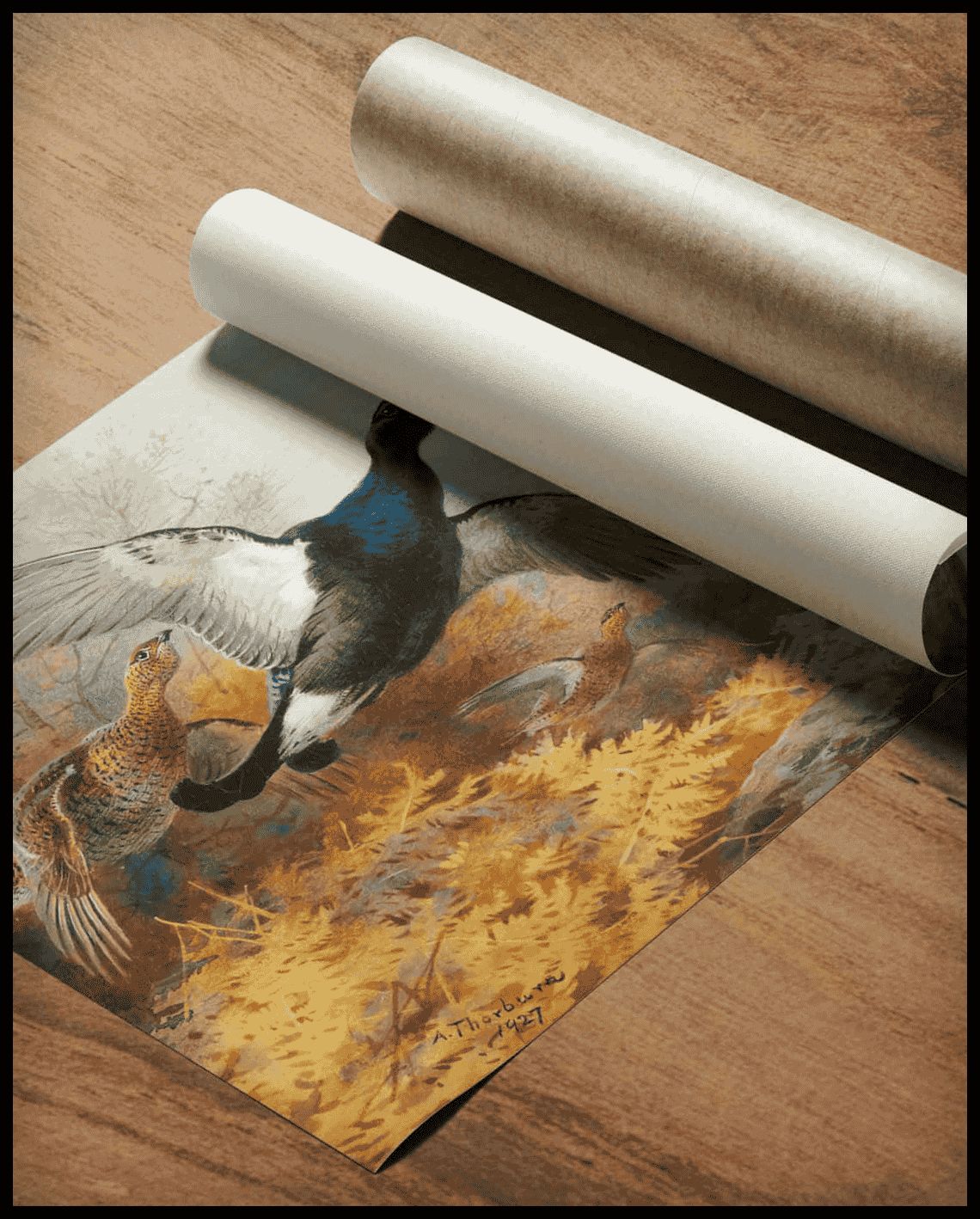 Birkhühner Poster