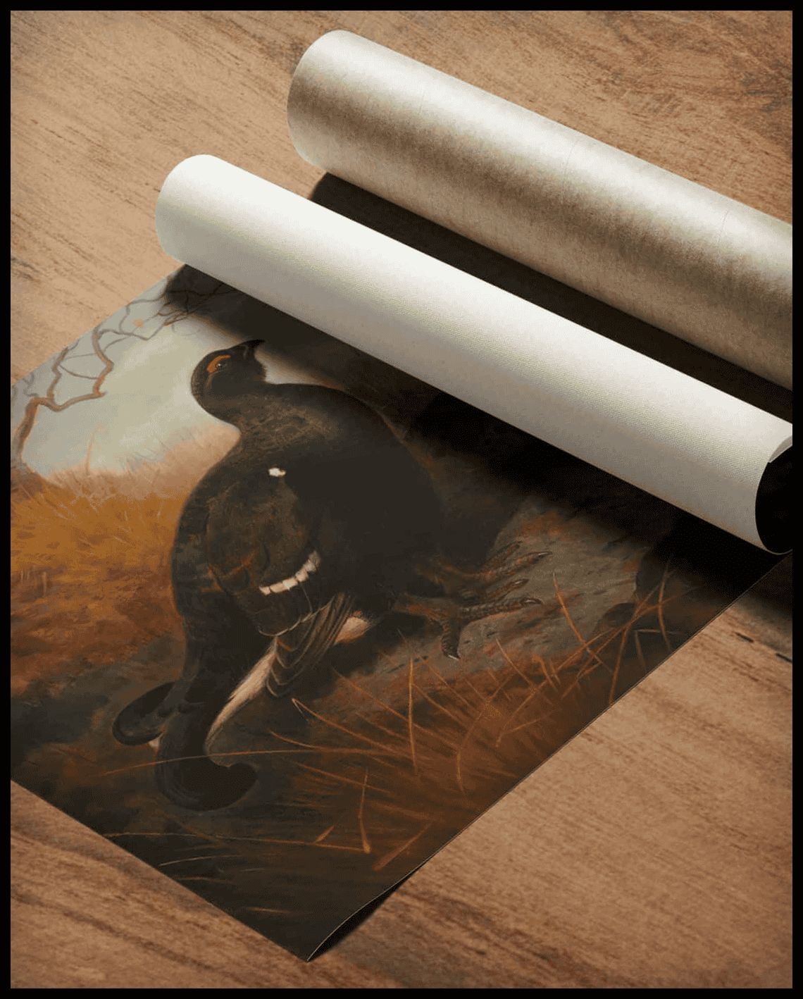 Vogelschwarm Poster