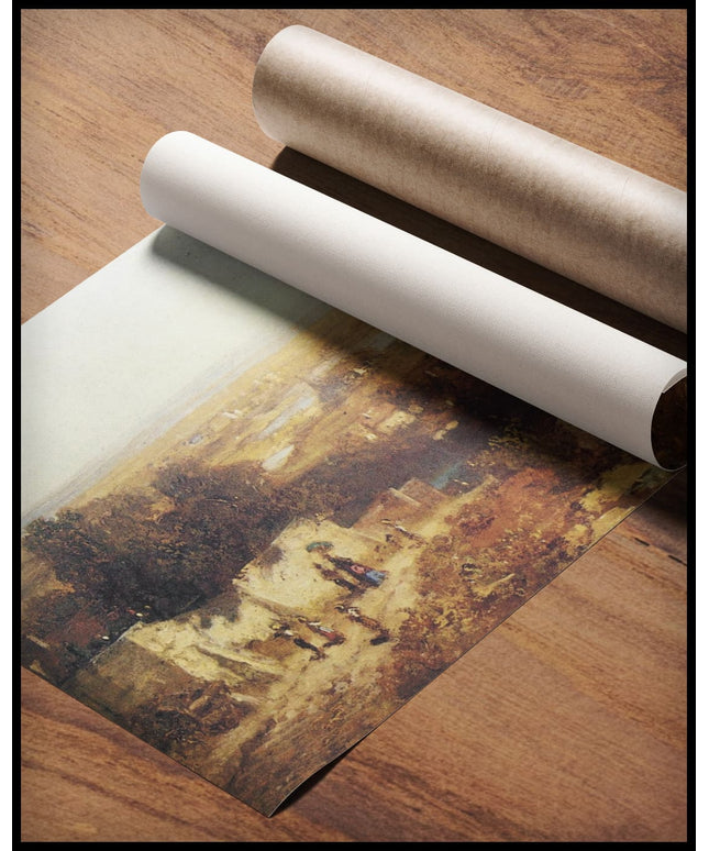 Biergarten mit Ausflüglern