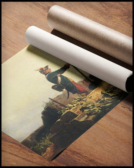 Frieden im Lande (Auf der Bastei, Schildwache)