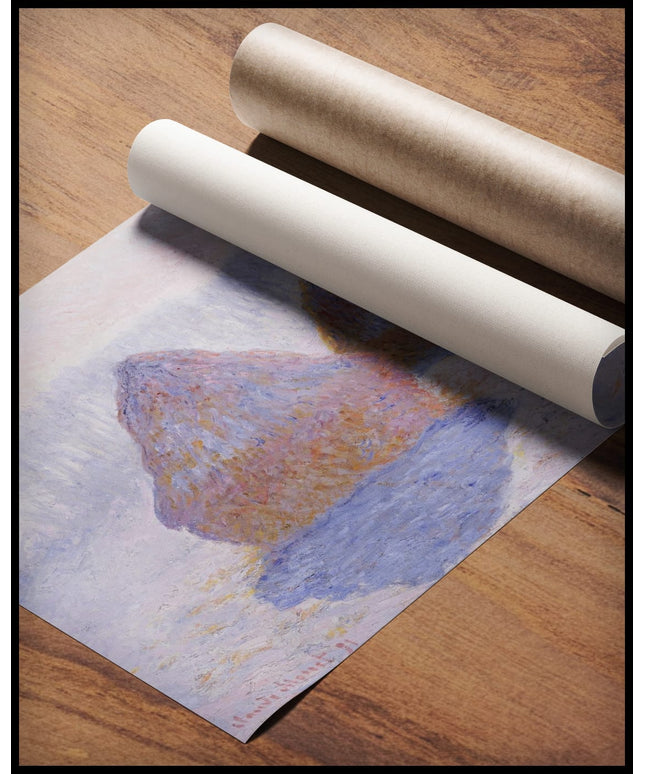 Haystacks (Effect of Snow and Sun)