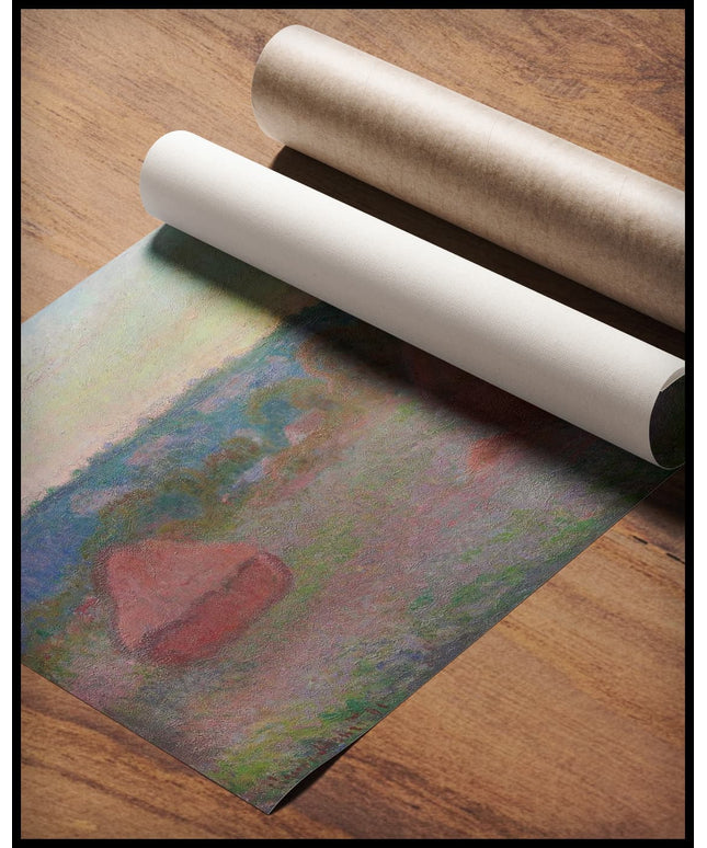 Stacks of Wheat (End of Day, Autumn)