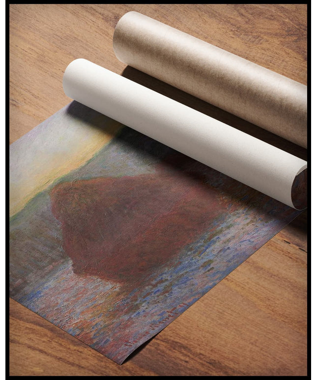 Stack of Wheat (Thaw, Sunset)