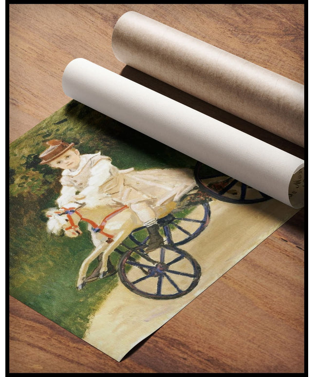 Jean Monet on his Hobby Horse