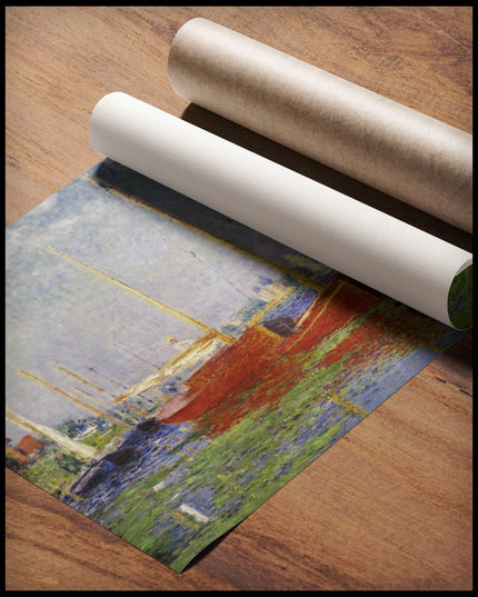 Red Boats at Argenteuil