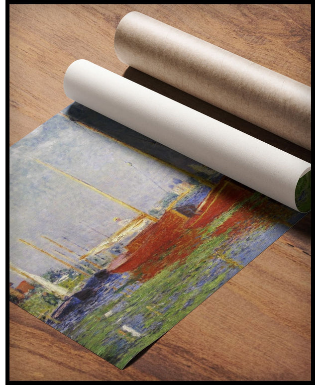 Red Boats at Argenteuil