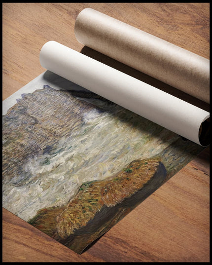 Stormy Sea In Étretat