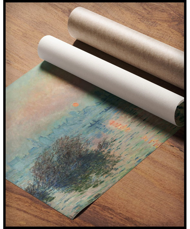 Sunset on the Seine at Lavacourt