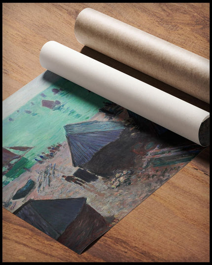 The Departure of the Boats, Étretat