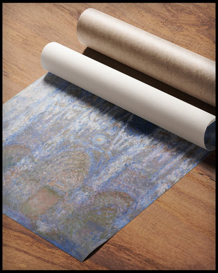 The Portal of Rouen Cathedral in Morning Light