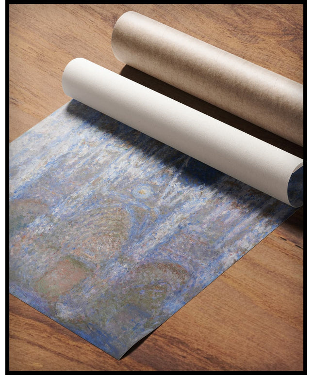 The Portal of Rouen Cathedral in Morning Light