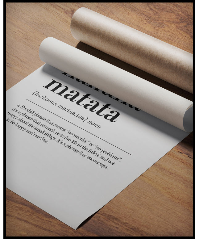 Definition Hakuna Matata