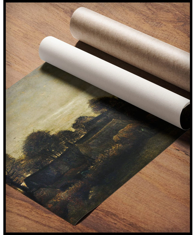 Farming Village at Twilight