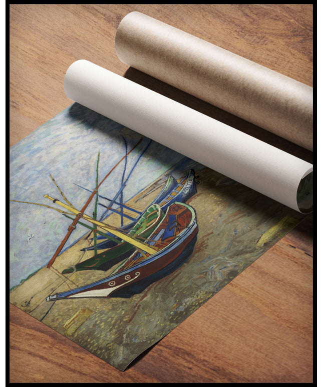 Fishing Boats on the Beach