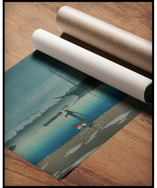 Akashi-cho after Rain