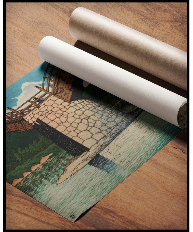 Kintai Bridge in Suo Province