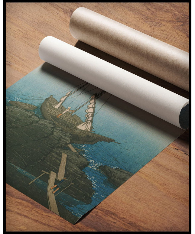 Loading Stone on a Boat