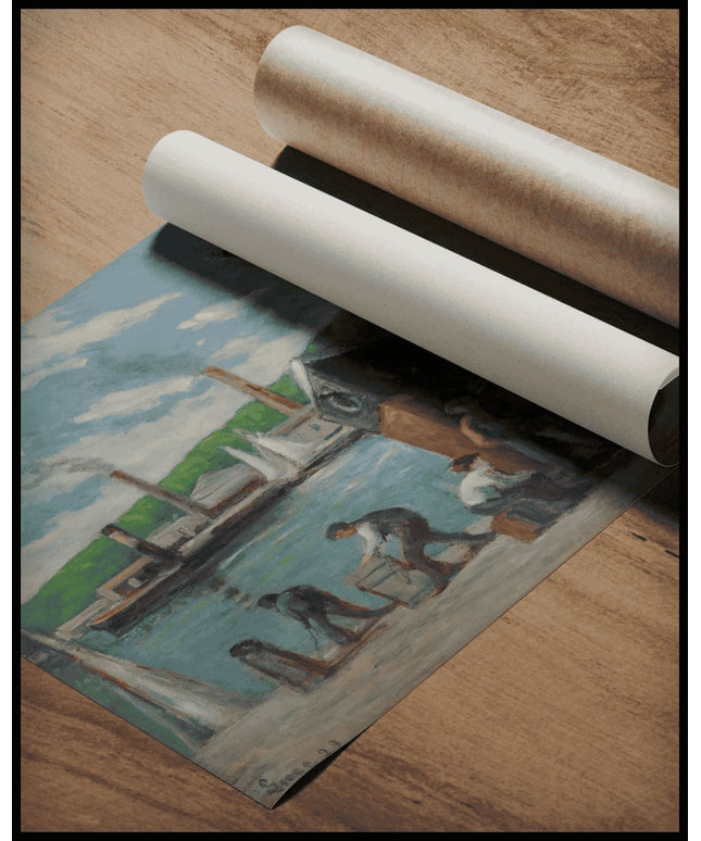 Honfleur, Remorqueur A Quai