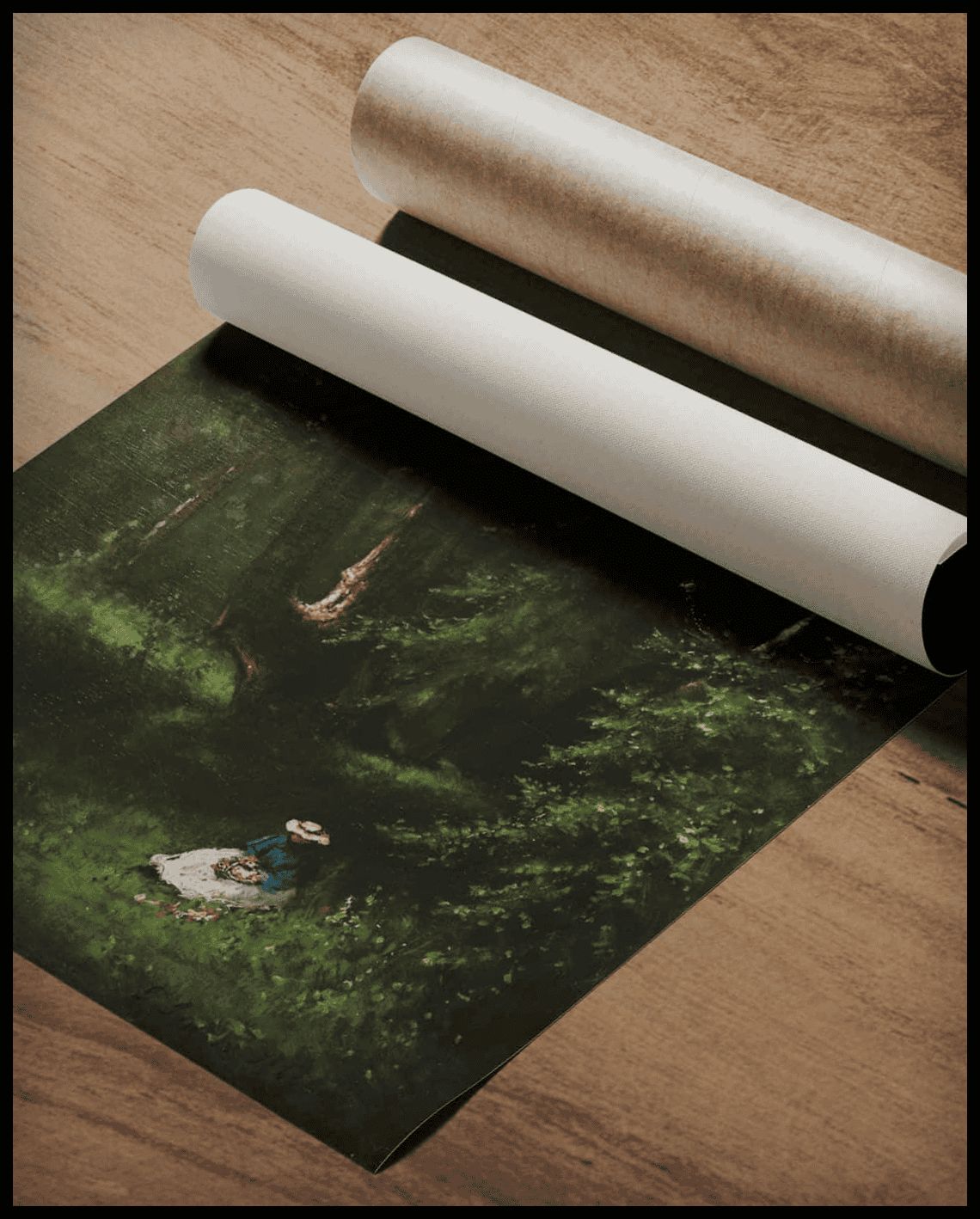Dans les bois