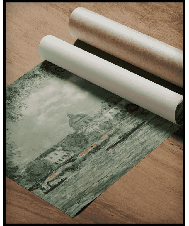 Landscape Along The Seine