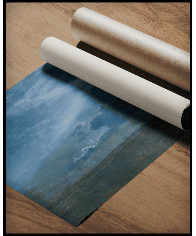 Landscape With Stormy Clouds