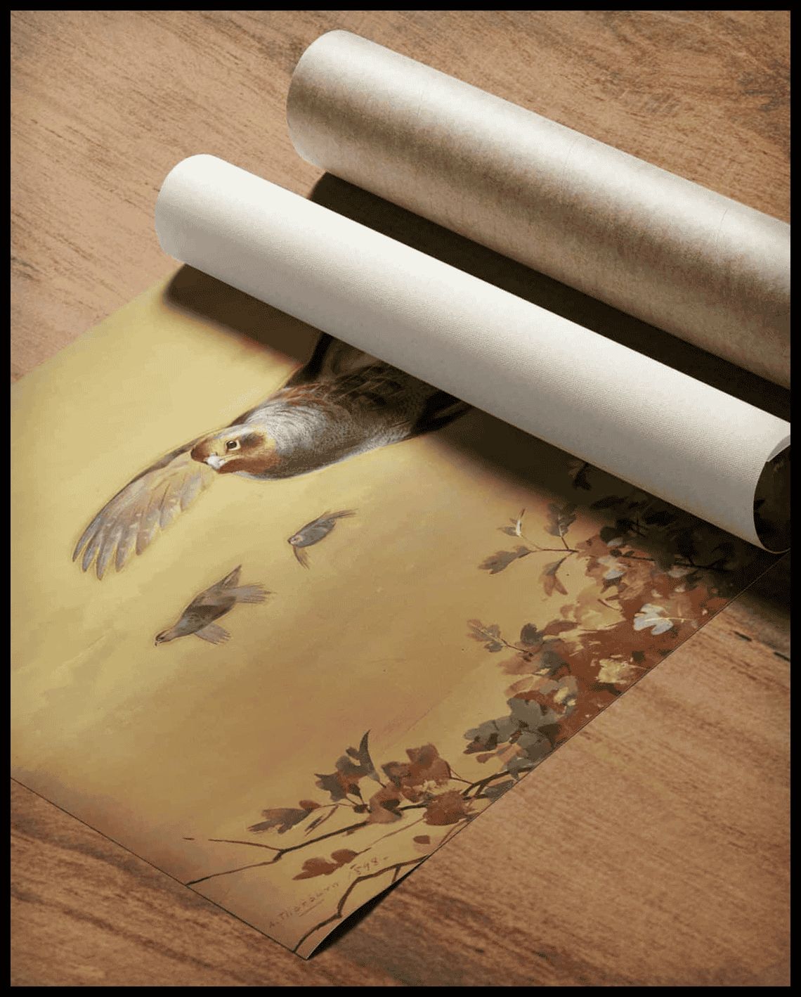 Rebhuhn Poster