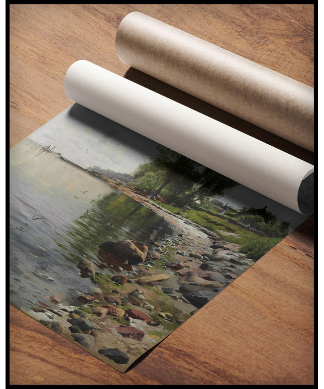 Blick auf die Küste